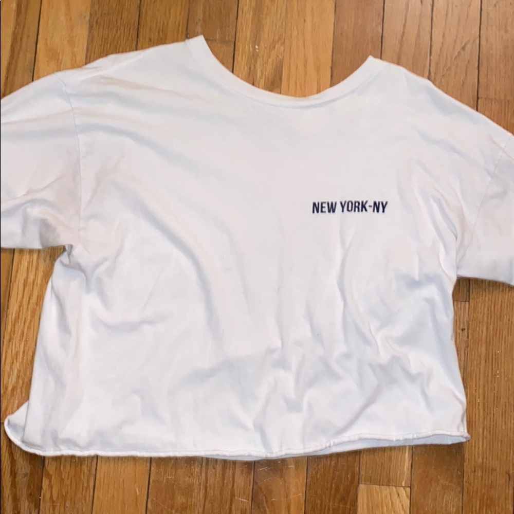 brandy melville long sleeve crop top